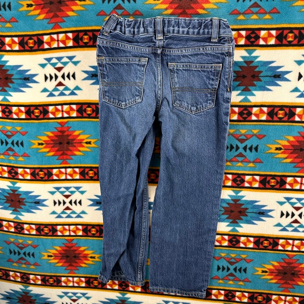 OshKosh Blue Jeans‎ Classic Denim Adjustable Waist Boys Size 6R - Picture 6 of 6
